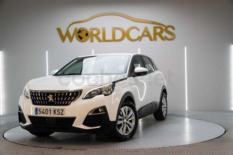 Usado Peugeot 3008 Active 130 CV (95 kW) 2019 Blanco SUV