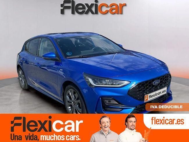Azul Usado 2023 Ford Focus ST-Line Berlina | 18.490 € (Precio justo) - Imagen 1/4