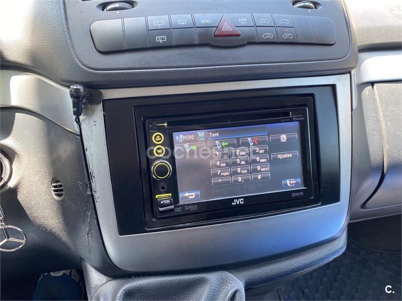 Usado Mercedes Vito Marco Polo 88 CV (64 kW) 2014 Granate Van