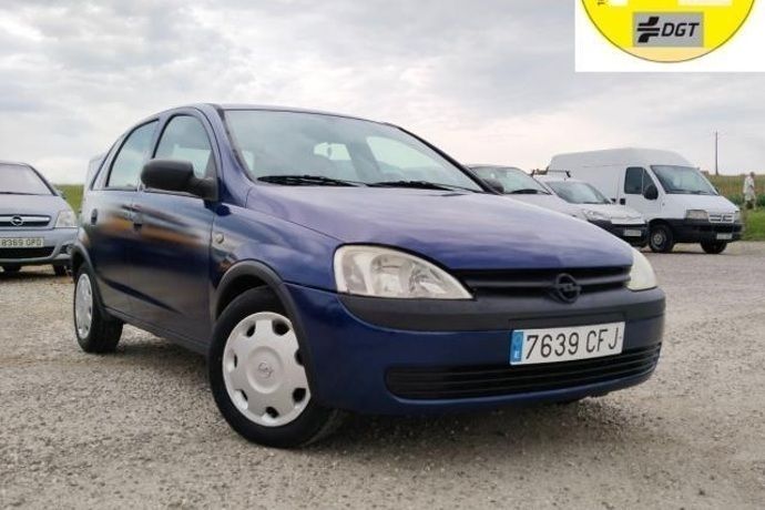 Azul Usado 2003 Opel Corsa Club Utilitario | 2499 € (Super precio) - Imagen 1/4