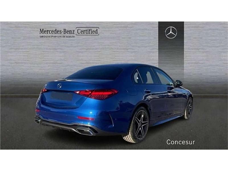 Usado Mercedes C220 200 CV (147 kW) 2023 Azul Berlina