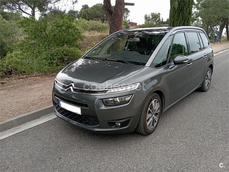 Gris / plata Usado 2016 Citroën Grand C4 Picasso Feel Monovolumen | 9500 € (Precio justo) - Imagen 1/4