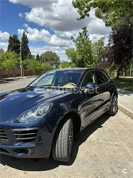 Usado Porsche Macan S 258 CV (189 kW) 2014 Azul SUV