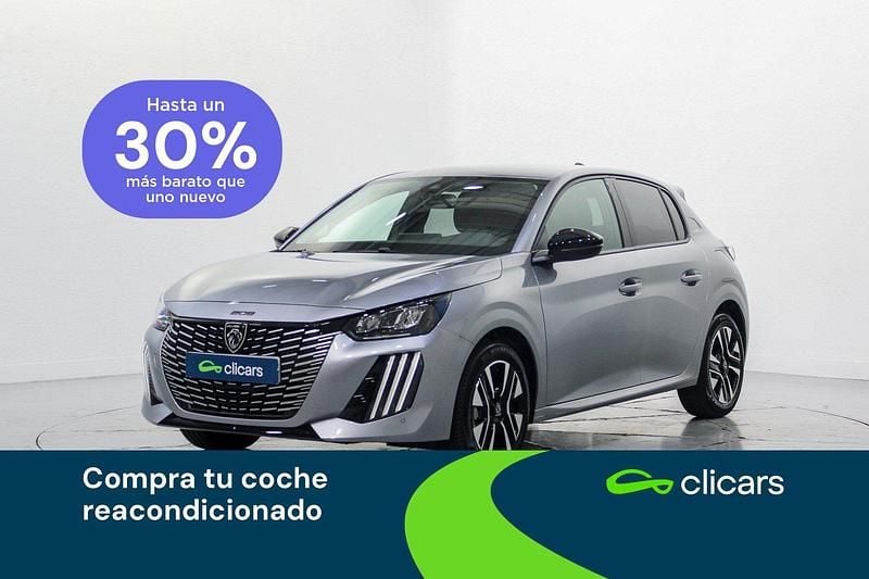 Gris / plata Usado 2024 Peugeot 208 Allure Utilitario | 17.990 € (Precio justo) - Imagen 1/4