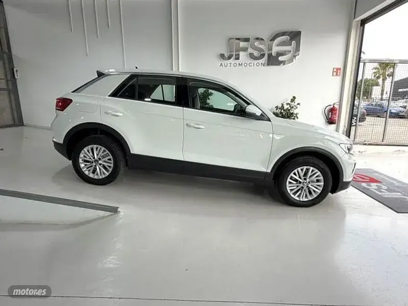 Usado VW T-Roc 116 CV (85 kW) 2020 Blanco SUV