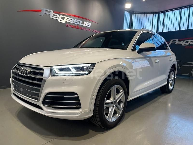 Usado Audi Q5 S-Line 190 CV (139 kW) 2020 Blanco SUV