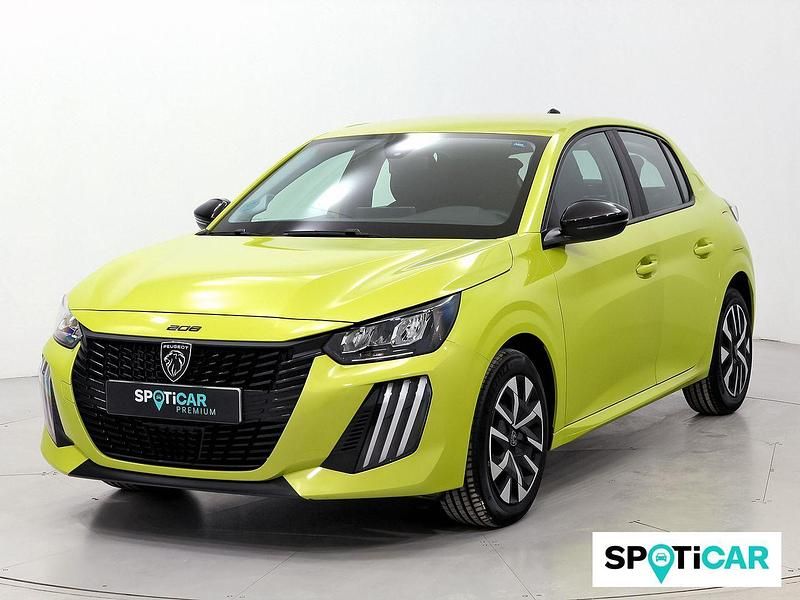 Usado Peugeot 208 Active 100 CV (73 kW) 2024 Amarillo Utilitario