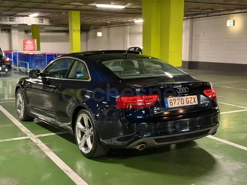 Käytetty Audi A5 190 HP (139 kW) 2010 Sininen Coupe - kaksiovinen