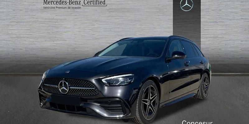 Gris Usado 2025 Mercedes C220 Familiar | 52.900 € (Caro) - Imagen 1/4