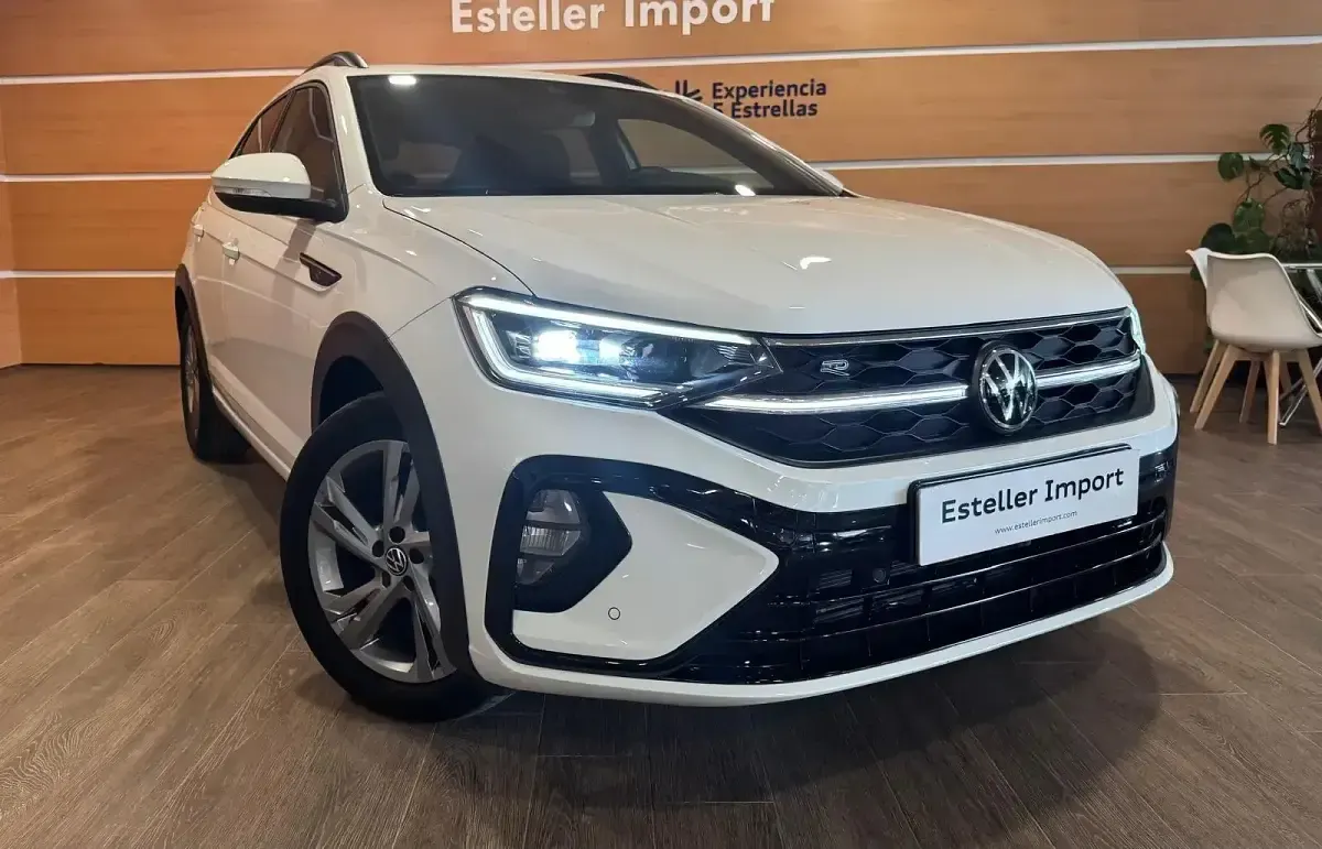 Usado VW Taigo R-line 150 CV (110 kW) 2022 Blanco SUV