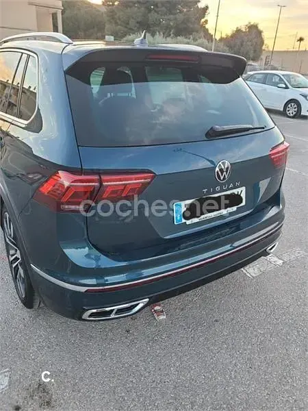 Usado VW Tiguan R-line 150 CV (110 kW) 2021 Verde SUV