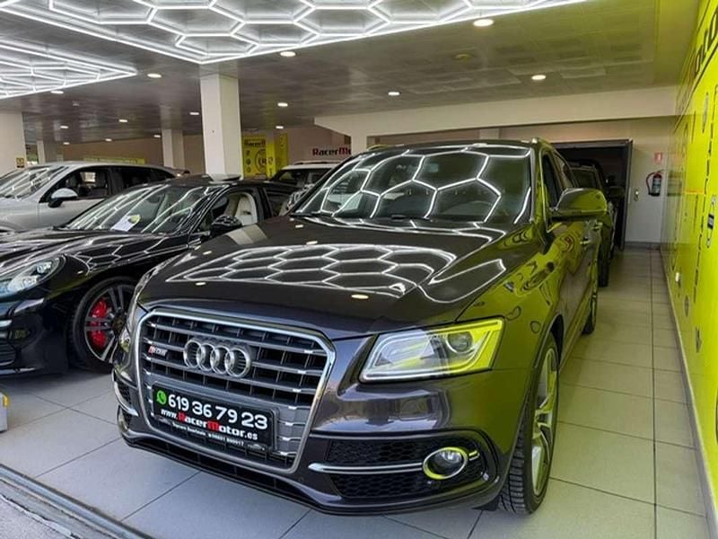 Usado Audi SQ5 Competition 326 CV (239 kW) 2016 Gris SUV