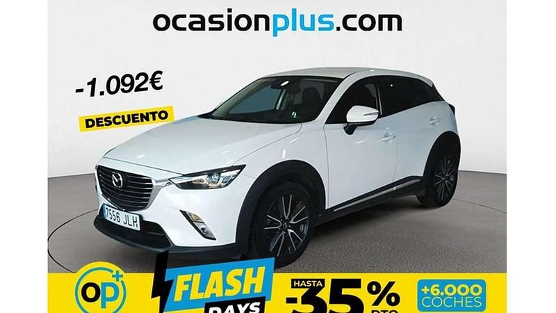 Usado Mazda CX-3 Luxury 105 CV (77 kW) 2016 Blanco SUV