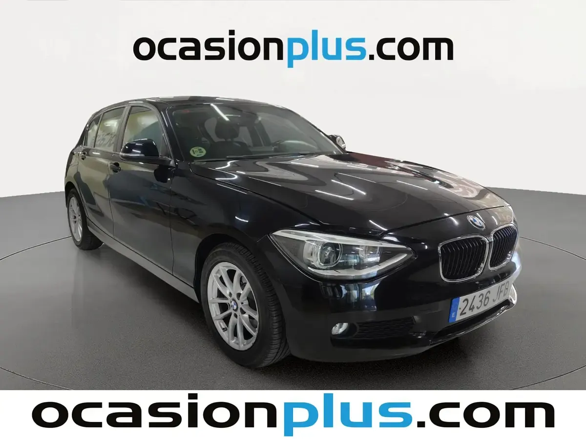 Usado BMW 118 143 CV (105 kW) 2015 Negro Utilitario