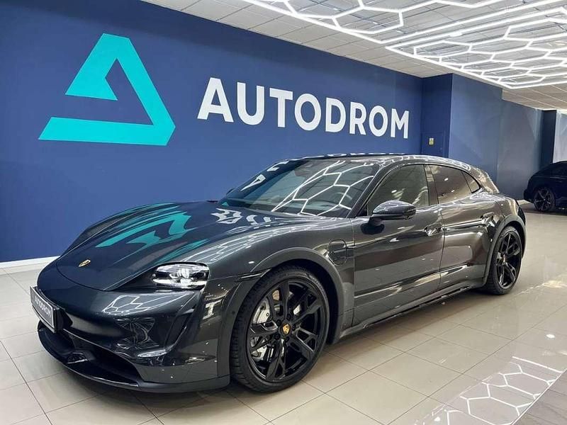 Gris Usado 2022 Porsche Taycan Turbo Sport Turismo Berlina | 89.990 € - Imagen 1/4