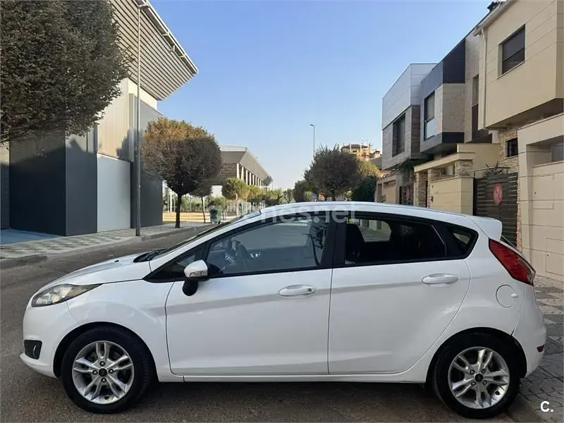 Usado Ford Fiesta Trend 75 CV (55 kW) 2016 Blanco Utilitario