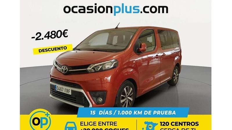 Usado Toyota Proace Advance 116 CV (85 kW) 2018 Naranja Monovolumen
