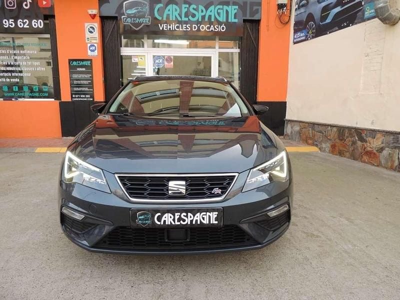 Usado Seat Leon ST FR 150 CV (110 kW) 2019 Gris Familiar