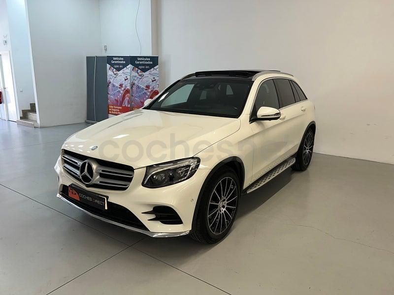 Usado Mercedes GLC220 170 CV (125 kW) 2017 Blanco SUV