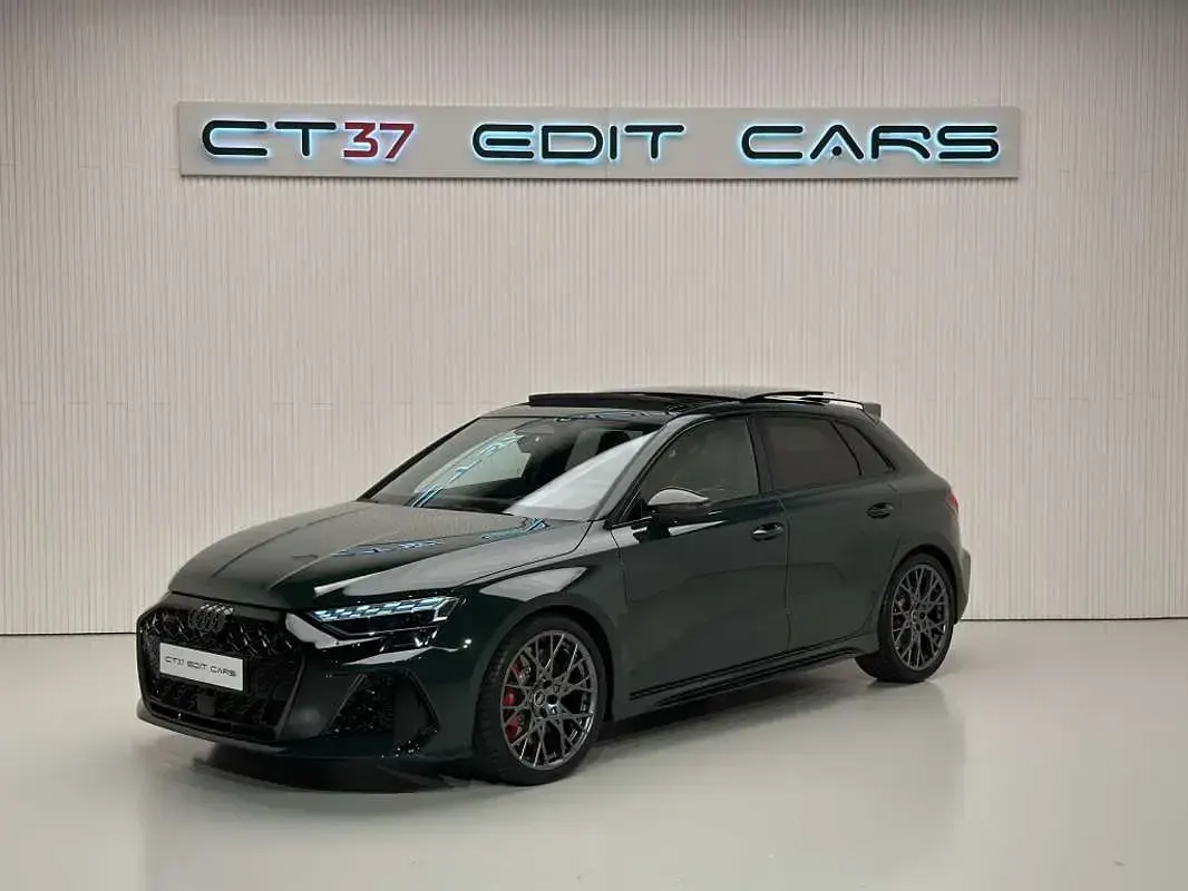 Nuevo Audi RS3 Sportback 400 CV (294 kW) 2026 Verde Utilitario