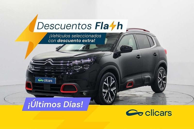 Negro Usado 2020 Citroën C5 Aircross Feel SUV | 14.190 € (Buen precio) - Imagen 1/4