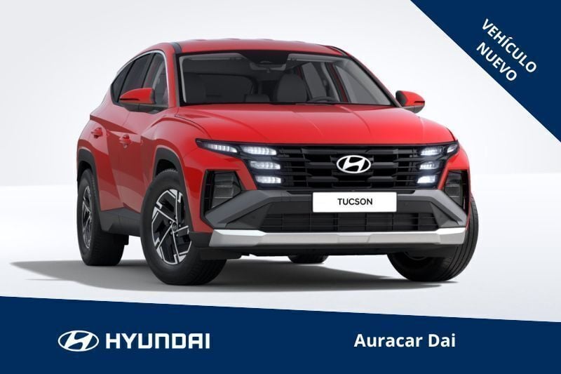Rojo Nuevo 2024 Hyundai Tucson SUV | 29.500 € (Precio justo) - Imagen 1/4