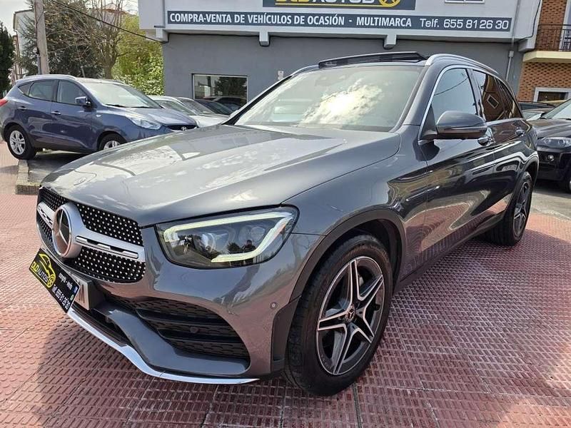 Usado Mercedes GLC300 245 CV (180 kW) 2021 Gris SUV