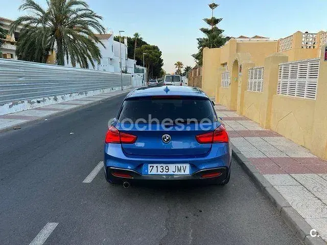 Usado BMW 116 116 CV (85 kW) 2016 Azul Utilitario