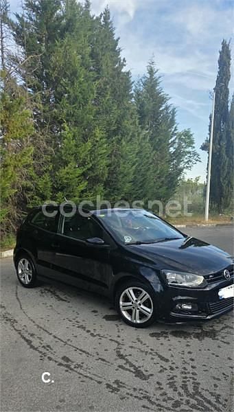 Usado VW Polo R-line 90 CV (66 kW) 2013 Negro Utilitario