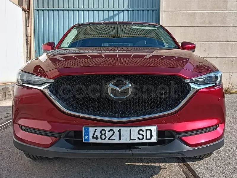 Usado Mazda CX-5 194 CV (142 kW) 2021 Granate SUV