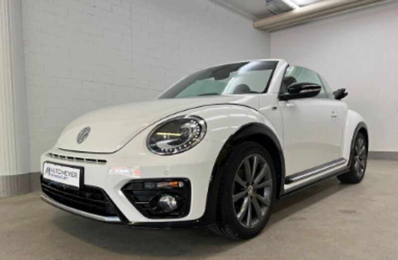 Blanco metalizado Usado 2018 VW Beetle R-line Descapotable | 31.100 € - Imagen 1/4