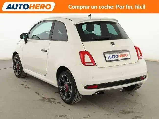 Usado Fiat 500 S 70 CV (51 kW) 2018 Blanco Utilitario