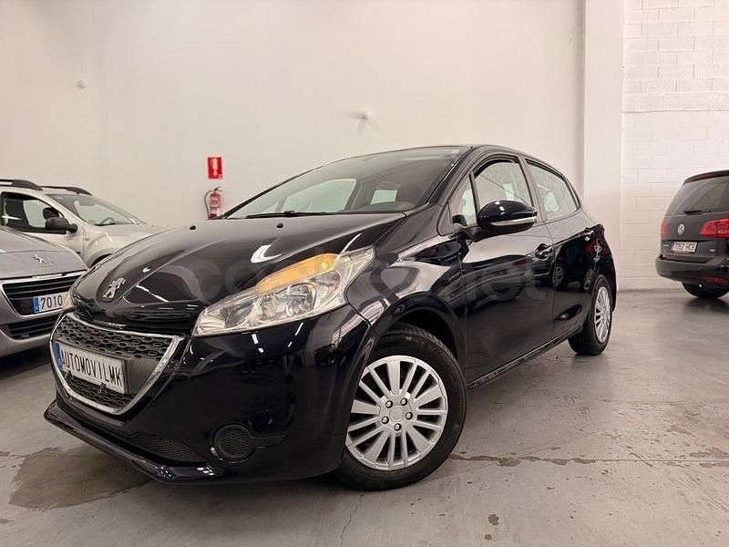 Usado Peugeot 208 Active 68 CV (50 kW) 2013 Azul Utilitario