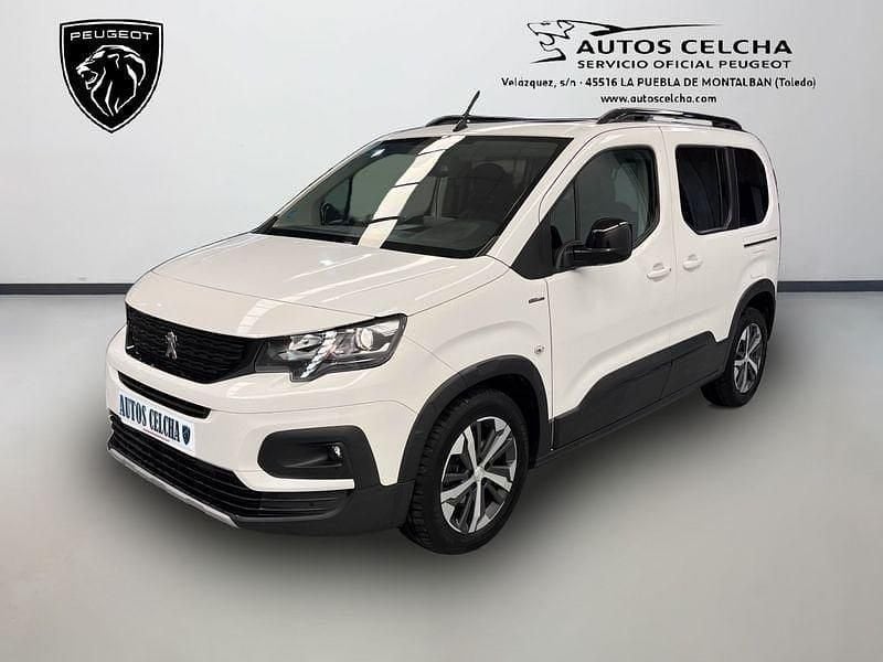 Usado Peugeot Rifter GT-line 130 CV (95 kW) 2020 Blanco Monovolumen