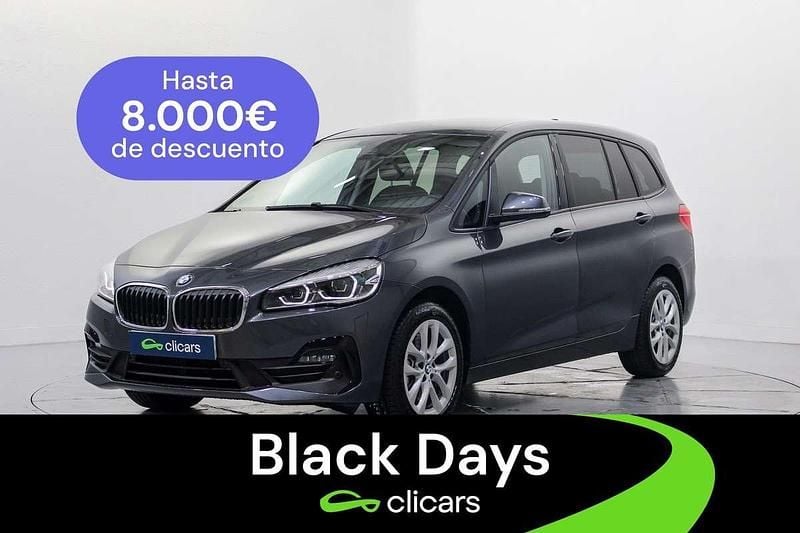 Gris Usado 2021 BMW 218 Gran Tourer Monovolumen | 22.690 € (Precio justo) - Imagen 1/4