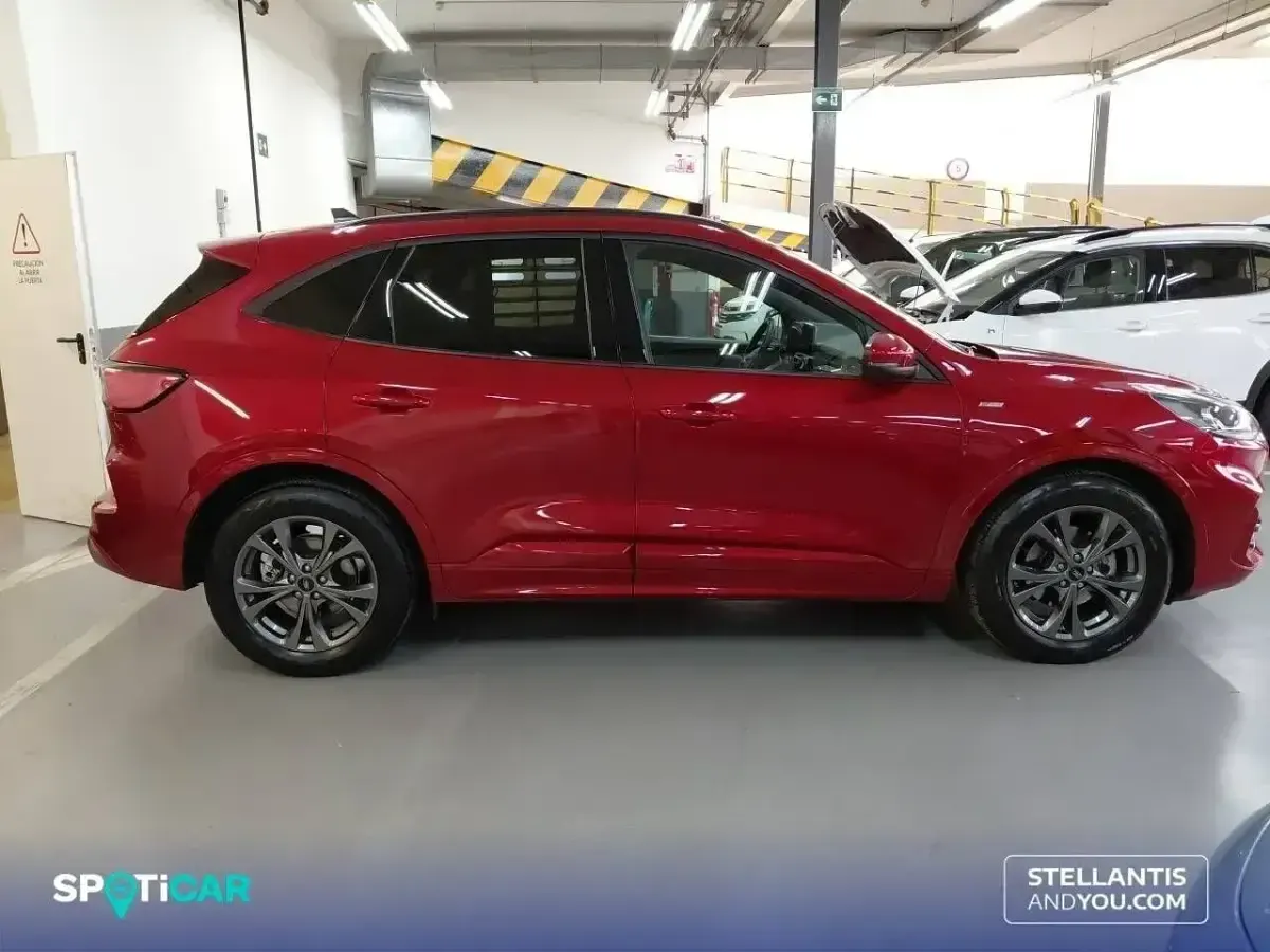 Usado Ford Kuga ST-Line 150 CV (110 kW) 2021 Rojo SUV
