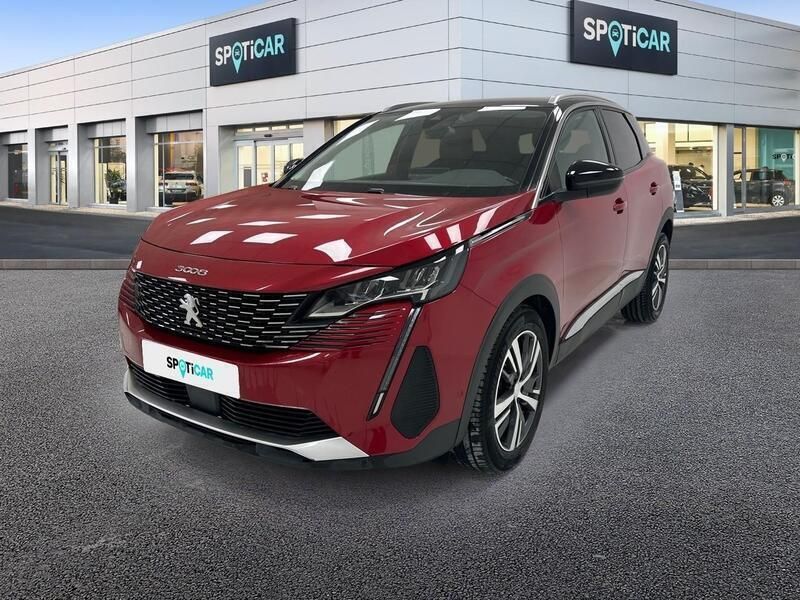 Rojo Usado 2021 Peugeot 3008 Allure SUV | 19.900 € (Precio justo) - Imagen 1/4