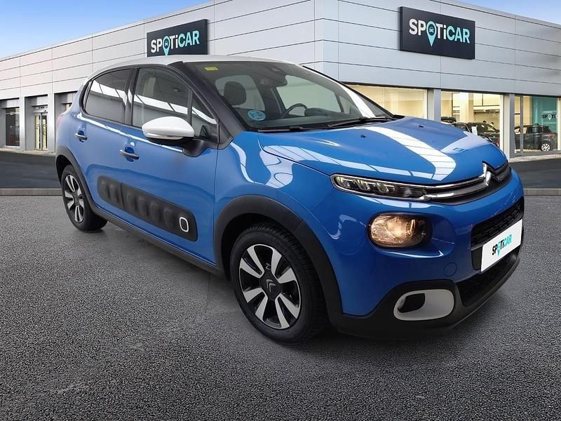 Brugt Citroën C3 Shine 99 HK (72 kW) 2020 Blå Hatchback