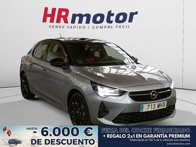 Gris Usado 2023 Opel Corsa Berlina | 13.890 € (Un poco caro) - Imagen 1/4