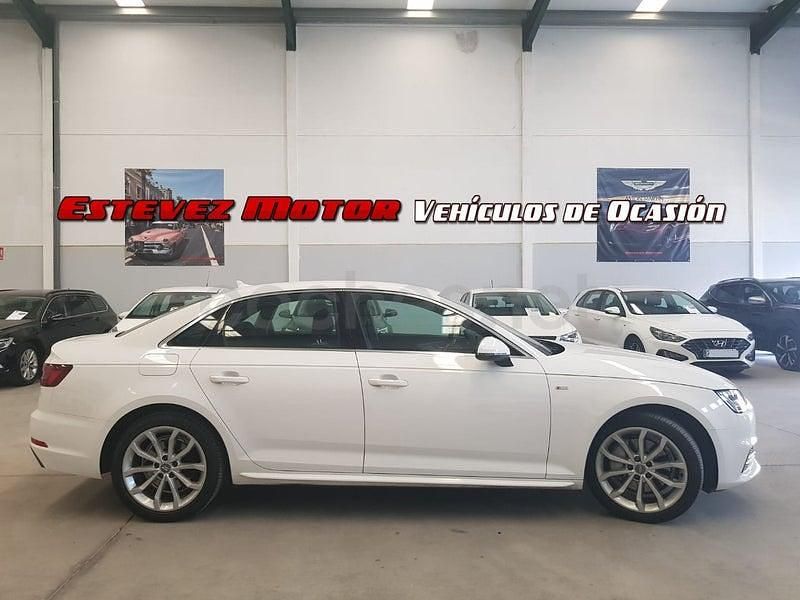Usado Audi A4 Ambiente 190 CV (139 kW) 2018 Blanco Berlina