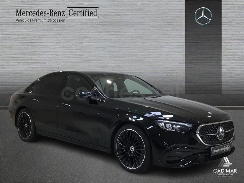 Usado Mercedes E220 197 CV (144 kW) 2025 Negro Berlina