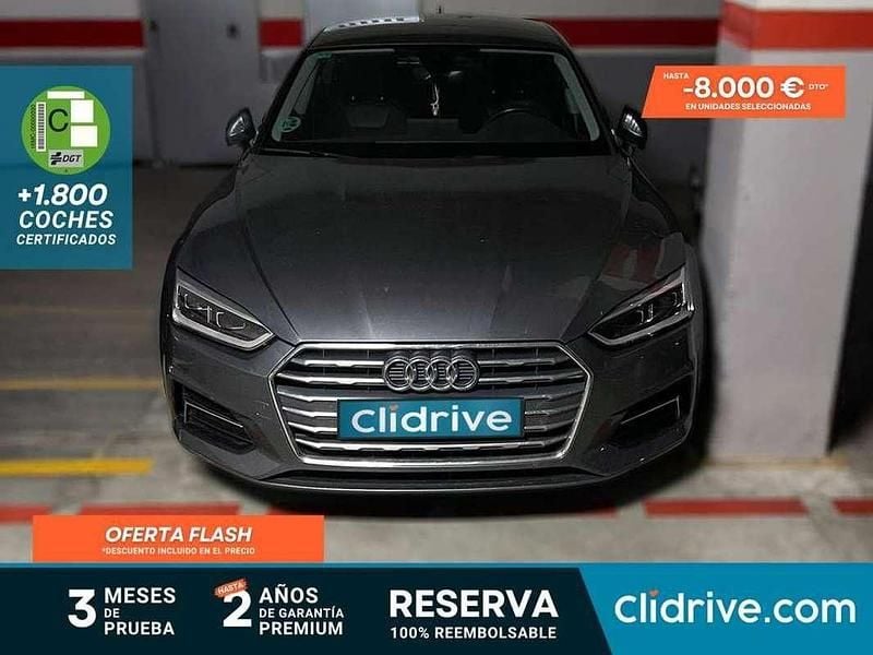 Usado Audi A5 Sportback Sport 150 CV (110 kW) 2018 Gris Utilitario