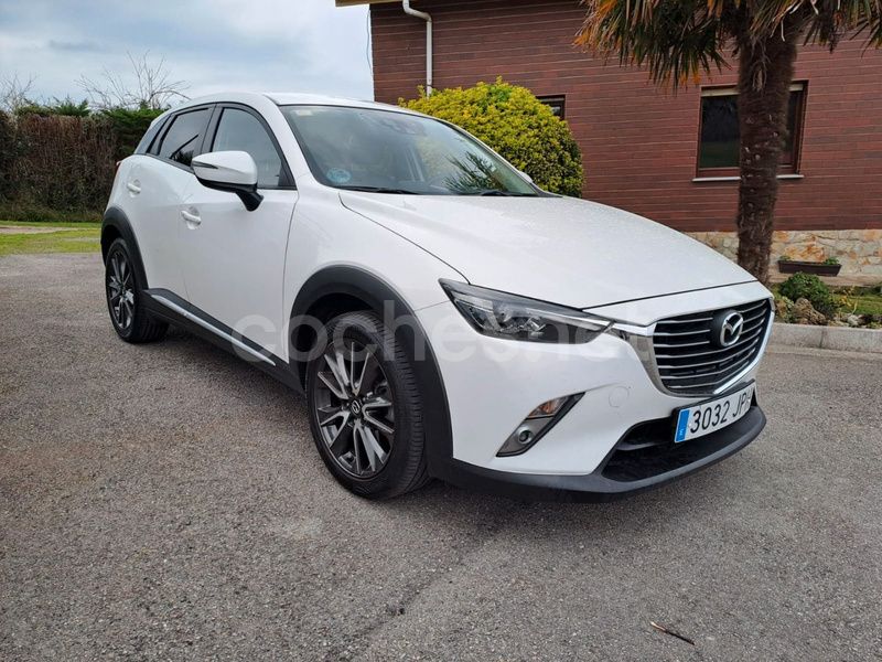 Blanco Usado 2016 Mazda CX-3 Luxury SUV | 12.900 € (Precio justo) - Imagen 1/4
