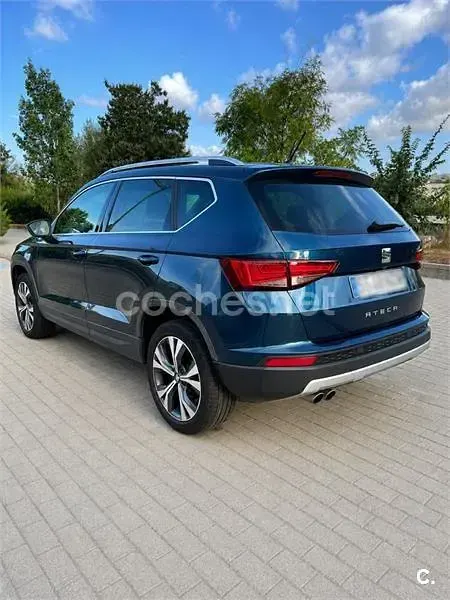 Usado Seat Ateca XCELLENCE 150 CV (110 kW) 2017 Azul SUV
