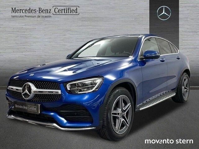 Azul Usado 2022 Mercedes GLC300 AMG line SUV | 52.600 € (Caro) - Imagen 1/4