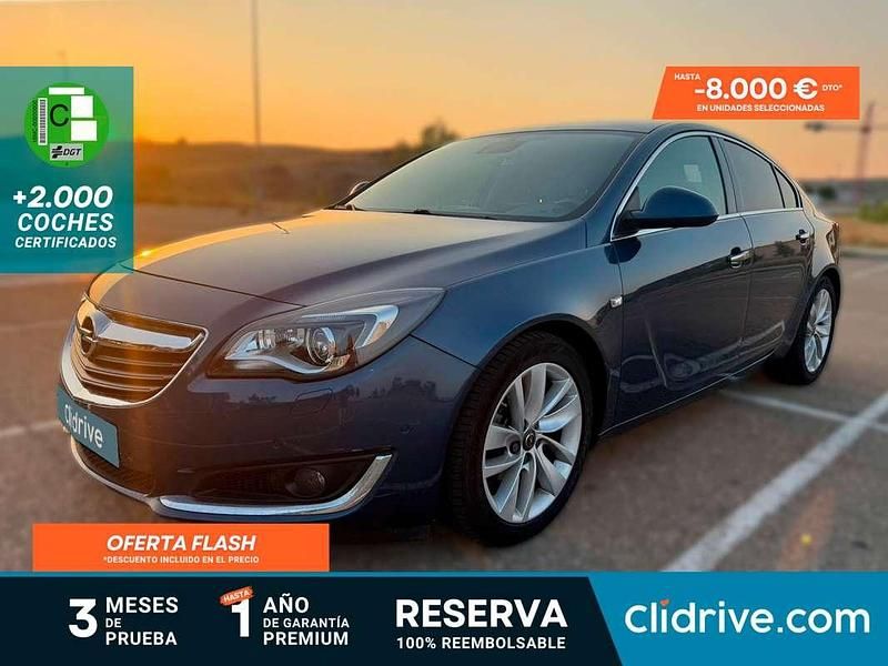 Azul Usado 2016 Opel Insignia Excellence Berlina | 9490 € (Precio justo) - Imagen 1/3