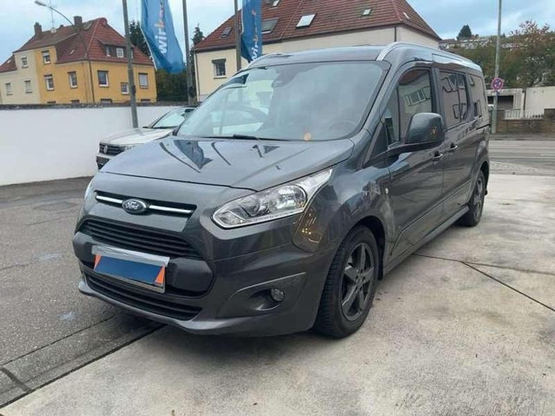 Gris Usado 2017 Ford Transit Connect Titanium Monovolumen | 15.990 € (Precio justo) - Imagen 1/4