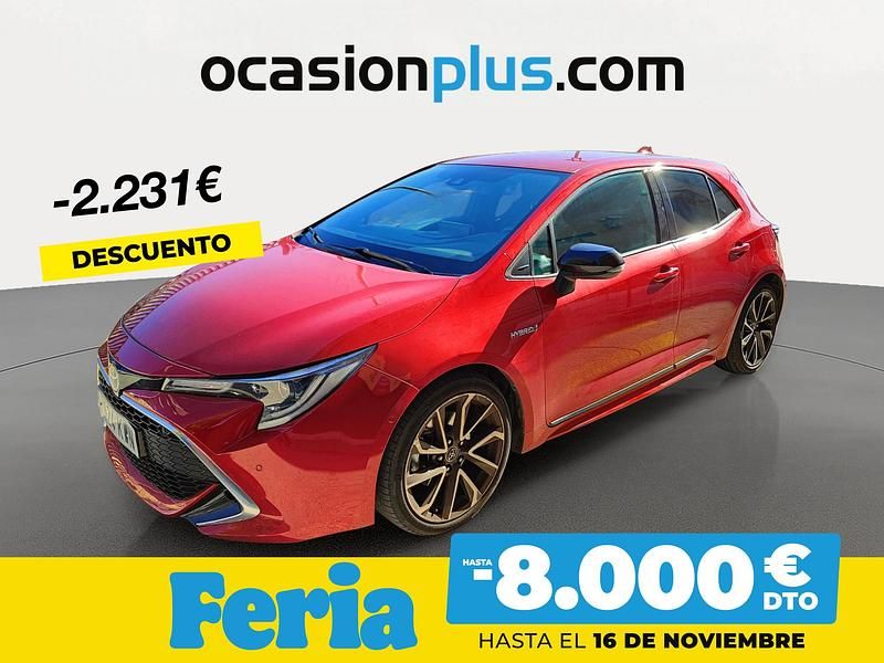 Rojo Usado 2019 Toyota Corolla Advance Berlina | 24.550 € (Caro) - Imagen 1/4