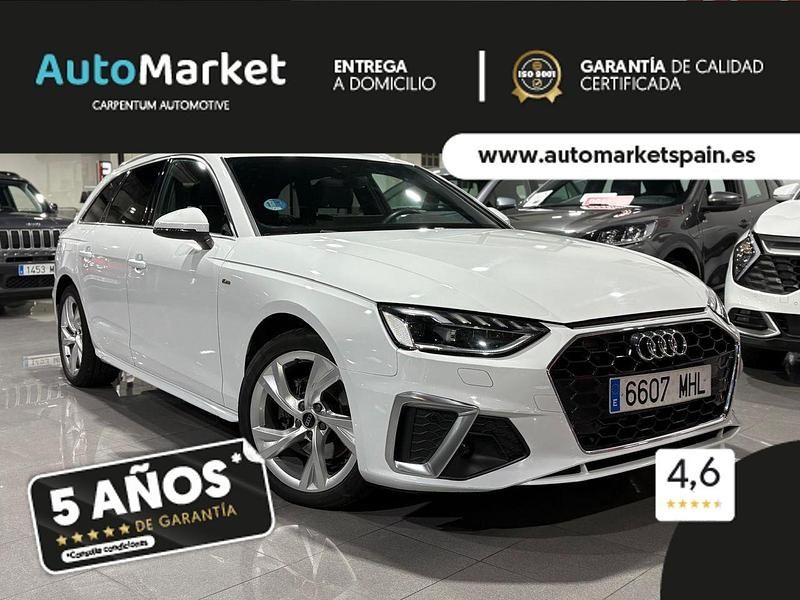 Blanco Usado 2023 Audi A4 S-Line Familiar | 27.900 € (Precio justo) - Imagen 1/4