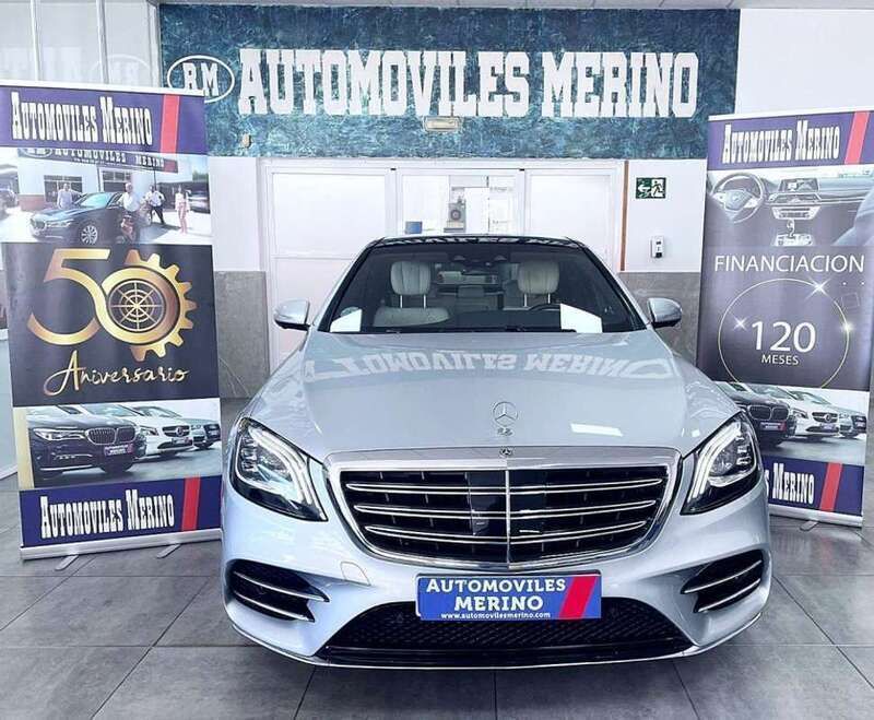 Usado Mercedes S400 340 CV (250 kW) 2019 Plateado Berlina